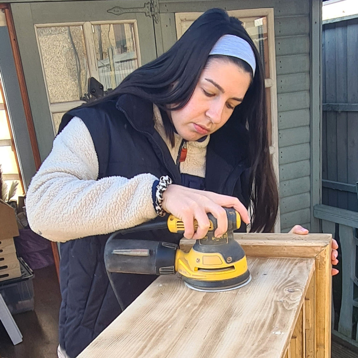 1-to-1 furniture painting workshop in Stotfold with personalised tuition