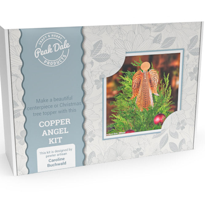 Copper Angel metal embossing boxed kit from The Furniture Bureau, Stotfold SG5.